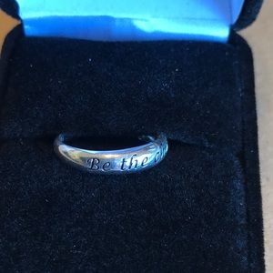 Be the change you wish to see in the world ring